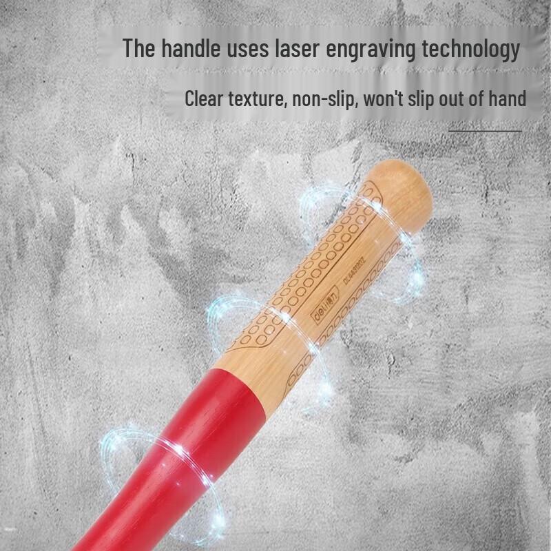Deli Professional Outdoor Wooden Handle Round Head Hammer