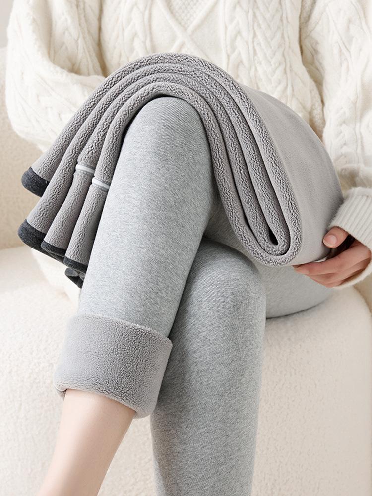 Women's High Waist Extra Thick Velvet Leggings: Slimming Warm Winter Pants