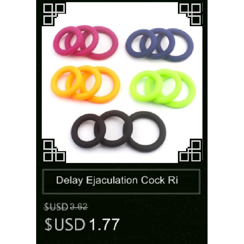 Reusable Cock Rings Delay Ejaculation Penis Rings Time Lasting Penis Erection Penis Sleeve Adult Erotic Sex Toys for