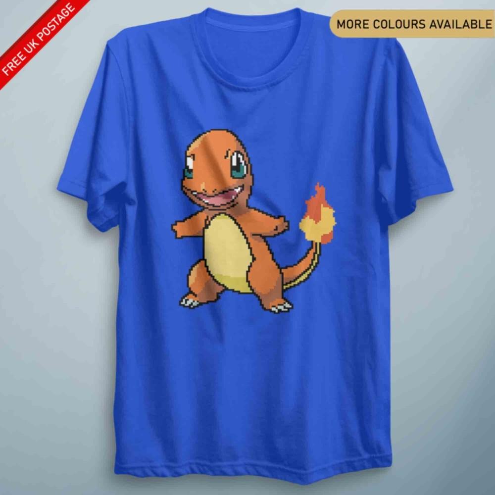 Pixelcha Fun Anime T Shirt Adults Kids Unisexga Top Christmas Gift