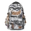 Schoolbag New Printed Backpack Women's Trend Fashion Large Capacity Backpack Junior High School Student Versatile School Bag