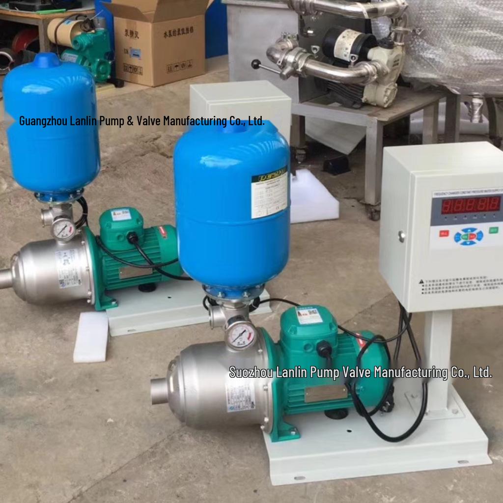 Smart Stainless Steel Variable Frequency Booster Pump: 2" Automatic, Constant Pressure Water Supply Pump