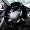 Car Steering Wheel Cover Winter Plush Female Korean Cute Universal Fashion Pink Gray Black Diamond-Studded Handlebar Cover