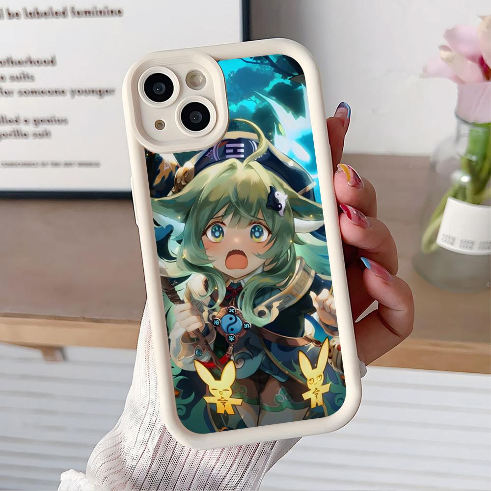 HSR Huohuo Thicken TPU Mobile Phone Case for iPhone 17 16 15 14 13 12 11 Air Pro Max Plus Colorful Cover