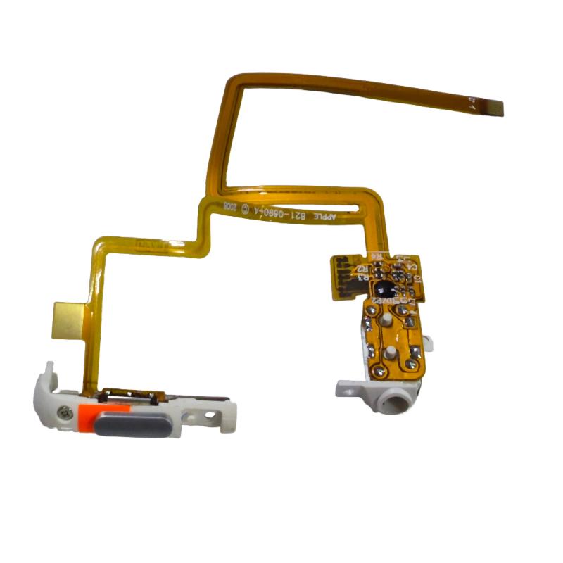 1Pcs For IPod Classic 6th/7th Video 5th 30GB/80GB/120GB/160GB Replacement Headphone Jack Flex Cable