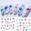 Nail Sticker Flower Water Transfer Nail Decal Wraps Nail Art Tips Manicure Decor