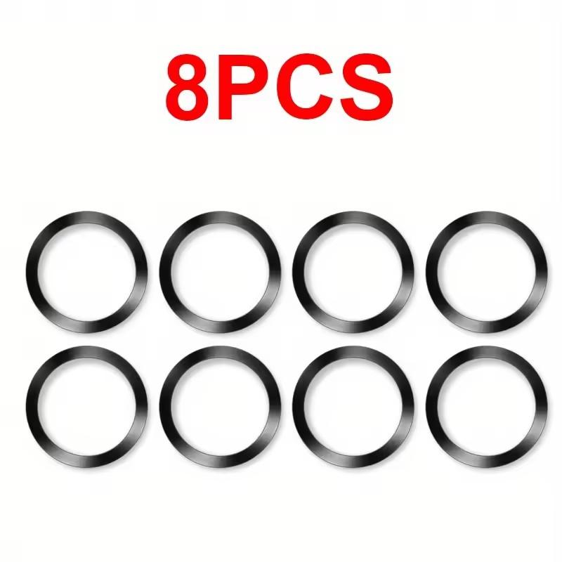 Universal Metal Rings Sticker for Magsafe Magnetic Wireless Charger for iPhone Samsung Xiaomi Car Phone Charger Plate Iron Sheet