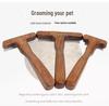 Pet Grooming Comb: Cat & Dog Hair Removal Tool for Loose Hair