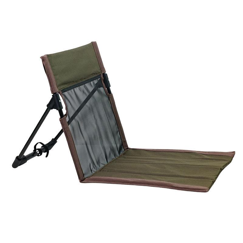 Foldable Floor Chair With Back Support Portable Indoor Outdoor Seat For Reading Camping And Relaxation Adjustable Floor Chair Mu