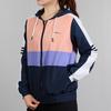 Adidas Neo Color Block Casual Hooded Jacket Women Jacket Navy-Blue FK9954