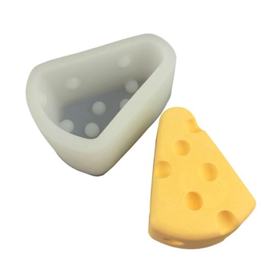 Käseform Silikonform Antihaft Leicht zu lösen Fondant Kuchenform Lebensmittelgeeignete Schale für Schokolade Eiswürfel Seife