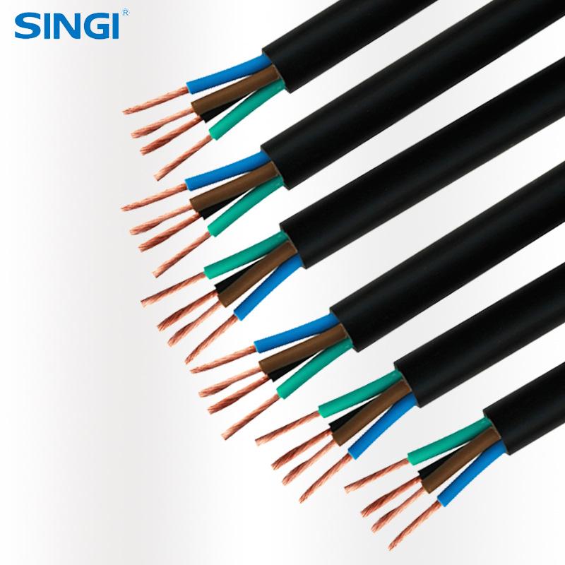 RVVP 4x0.5 Copper Core PVC Insulated and Sheathed Shielded Flexible Cable