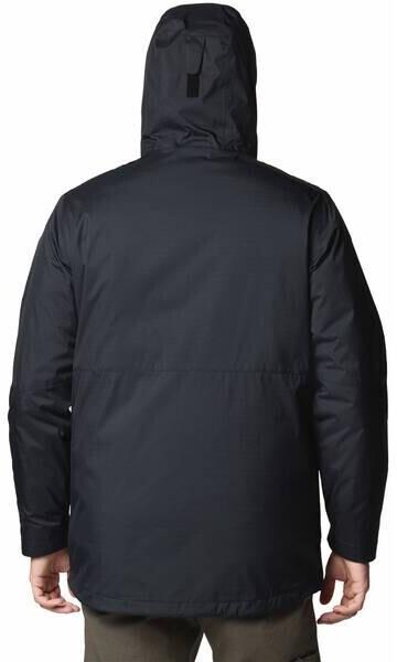 Jacket with Hood Columbia Oak Harbor Interchange Black