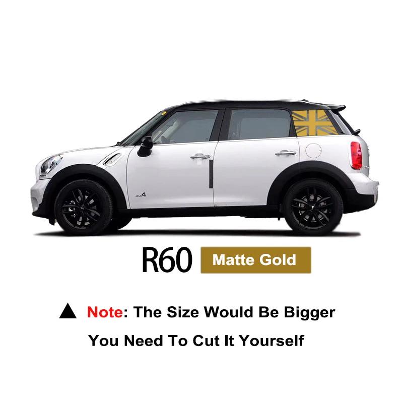 Car Decoration Vinyl Window Sticker Union Jack DIY Decal For MINI Cooper R60 R56 F56 F55 F57 F60 F54 Auto Styling Accessories