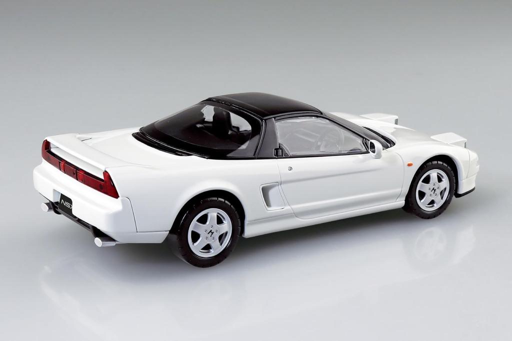 Aoshima Bunka Kyozai Scale Rakupla Snap Kit Honda NA1 NSX Prix Plastic Model Kit (AOSHIMA) 1/32 No. 19-GW (Grand White) Pre-Colored