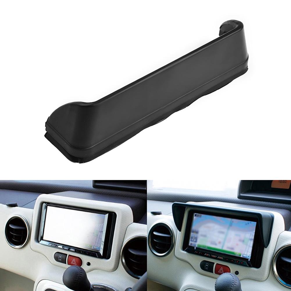 Best New Hood Navigation Car Black Cap Cover Protective Radio Shade Anti-glare Shield Audio Sun Visor Dash GPS