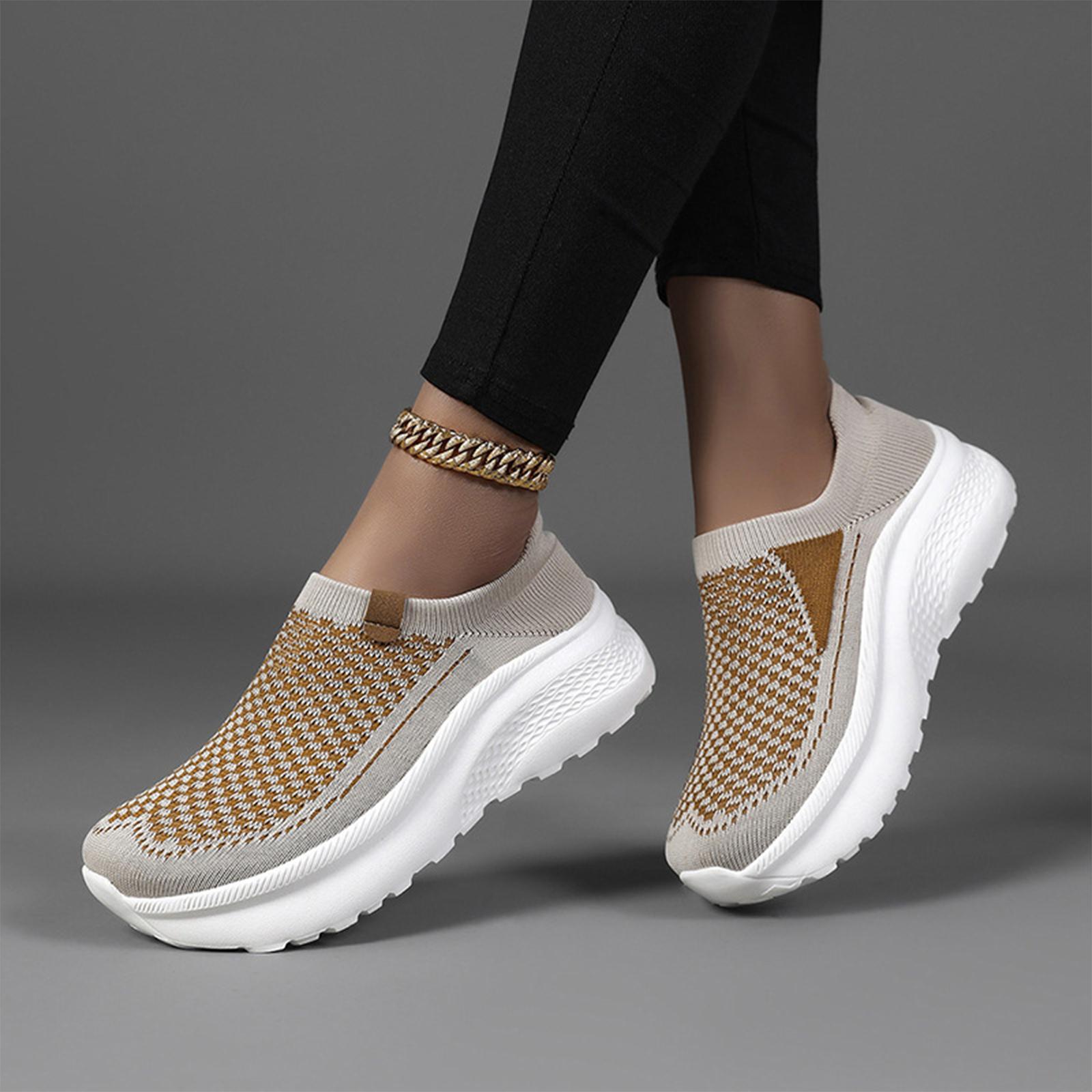 

Summer breathable one foot sports casual flying woven single shoes 36