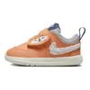 Nike Pico 5 Kleine Leder Strapazierfähige Low-Top Sportliche Freizeit-Schuhe Baby Sneaker Weiß Orange DQ8371-800