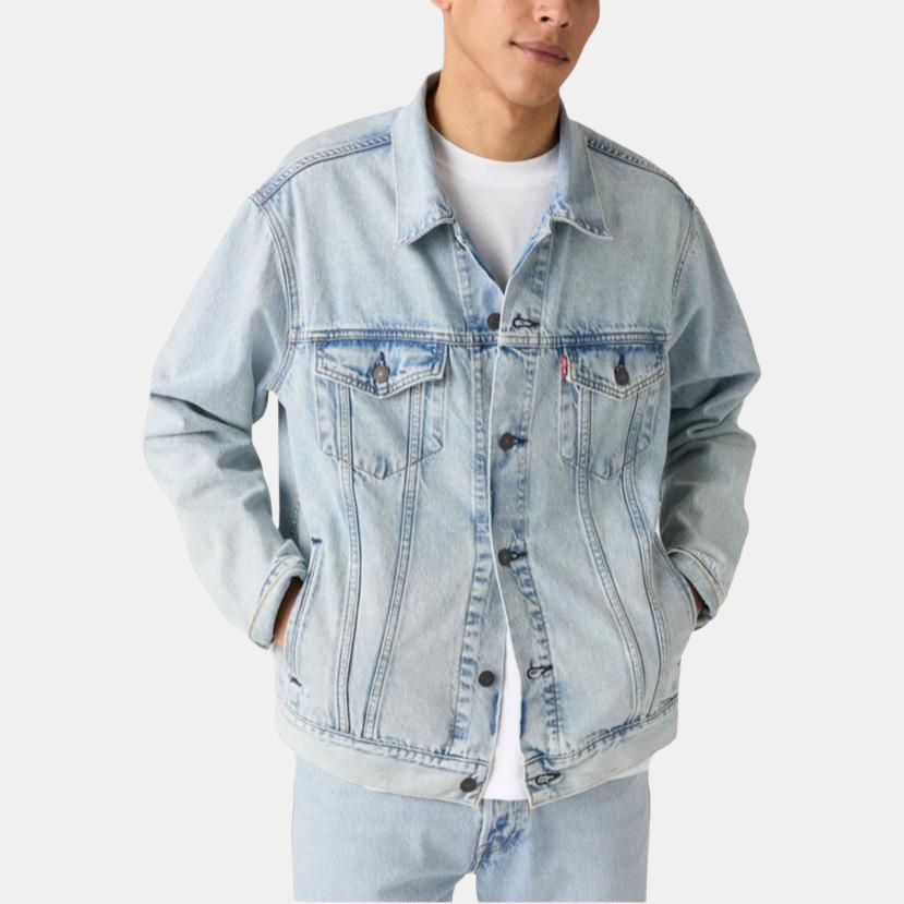 Levis Pohodlná Všestranná Ležérna Voľná Módna Džínsová Bunda Pánske bundy A5782-0078