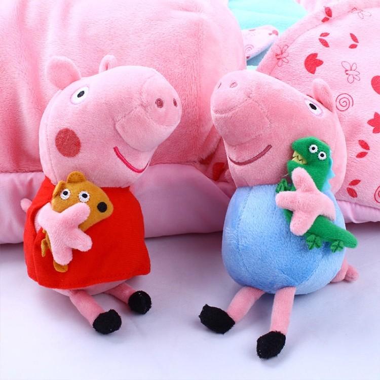 Peppa Pig Plush Toy Family Set With Pp Cotton Fill For Kids Birthdays And Sleep Time