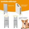Aluminum Alloy Pet Door Flap Magnetic Suitable Walls Thick 11-22CM Dog Door Free Entry Exit Two Way Cat Doors Safety Double Lid