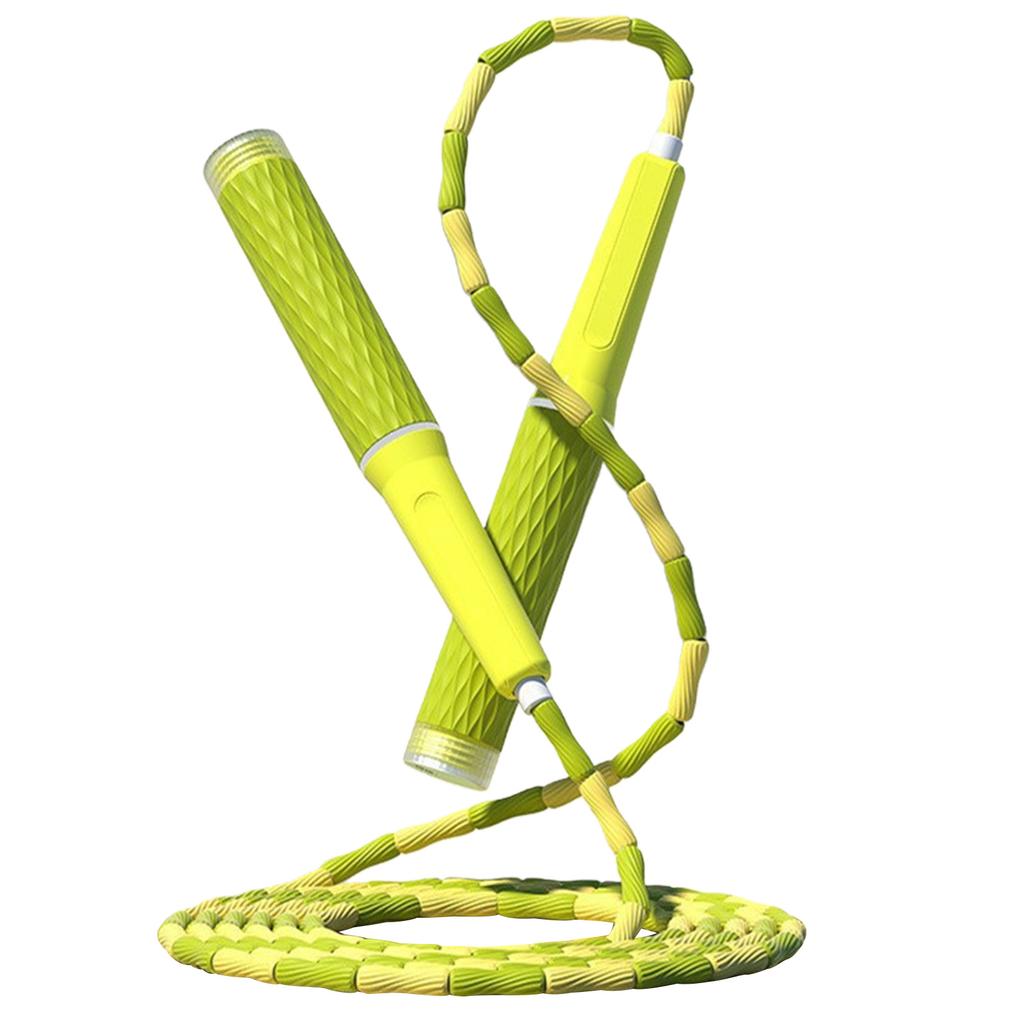 Jump Rope Adjustable Length Tangle Free Segmented Beaded Skipping Rope Fitness Jumping Rope for Kids Men and Women