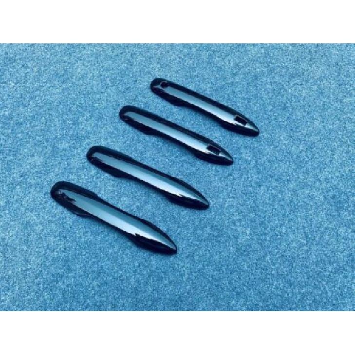 Door Handle Lid Smartkey Cover Trim For - Toyota Corolla Cross ABS Black