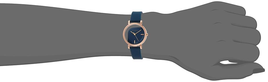 [Class Fourteen] Girls Watch IMPERFECT ANGLE Blue Rose Gold 32mm WIM20RG018W Women's Navy