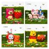 Strawberry Bear Building Block Pen Holder Abs Plastic Toy For 3c Configuration 14+