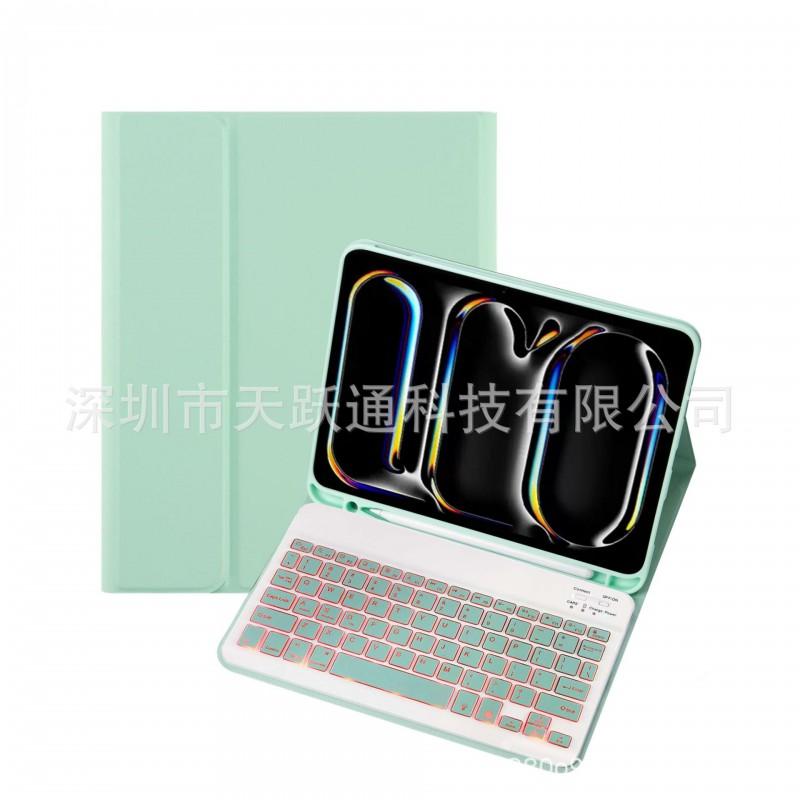 IPad Pro 13 Keyboard Case With Pen Slot Air 7 11th Gen 10.2 Bluetooth Folio Cover