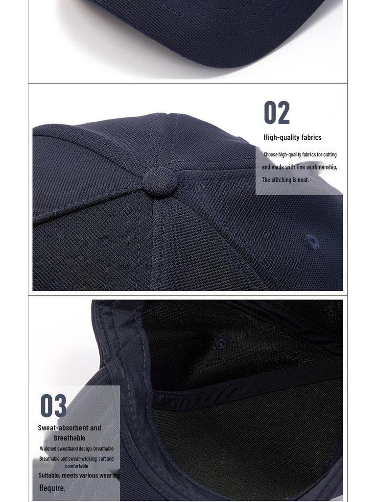 Large Breathable Baseball Cap with Sun Protection for Men & Women – Enhances Face Appearance