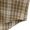 GAP 90s Old Check Pattern Long sleeve Button down shirt S Brown etc Men's Used