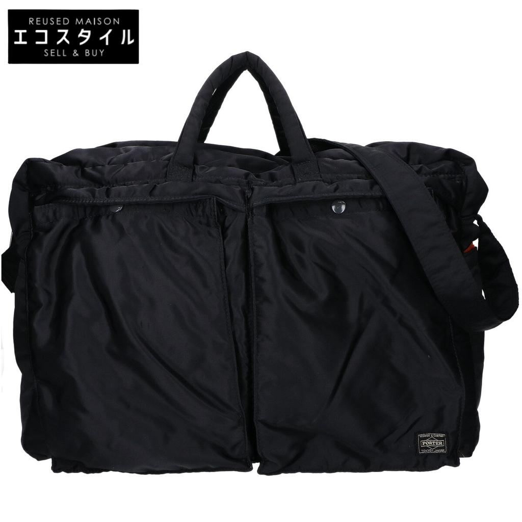 Porter 622-68329 TANKER 2WAY BOSTON BAG Tanker 2WAY Shoulder Boston Bag blackUsed