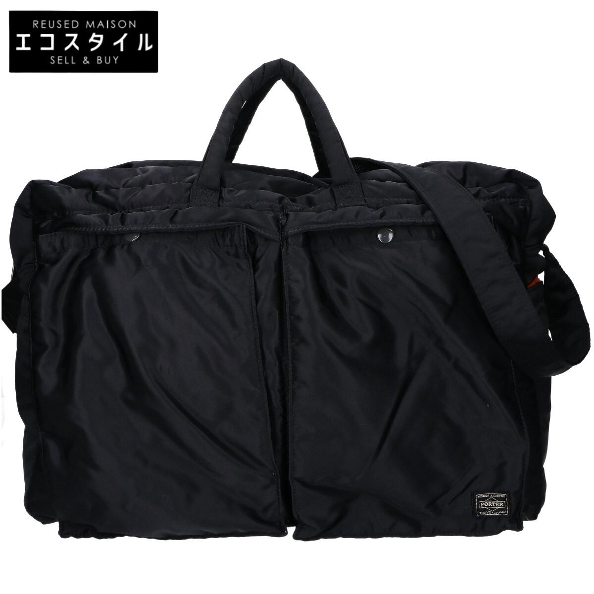 

PORTER 622-68329 TANKER 2WAY BOSTON BAG Tanker 2WAY Shoulder Boston bag blackUsed