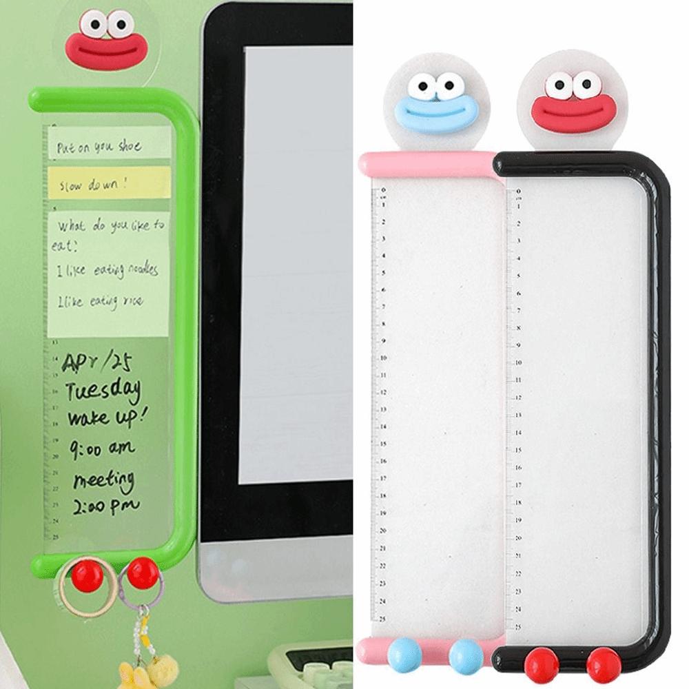 Multi-functional Display Message Board Transparent Computer Sticky Note  for Desk Accessories