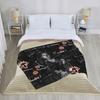 Sam Winchester Dean Winchester Castiel Blanket Cover Velvet Supernatural Movie Wings Thin Throw Blankets for Bedroom Sofa Quilt