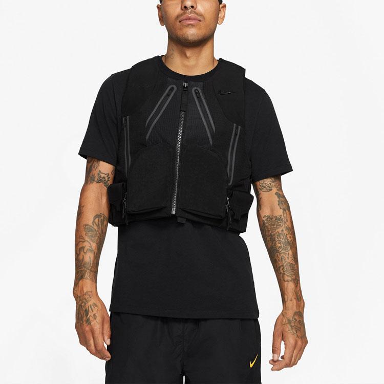 Nike X Nocta Multi-Pocket Tactical Weste Herren Oberteile Schwarz DA4110-010