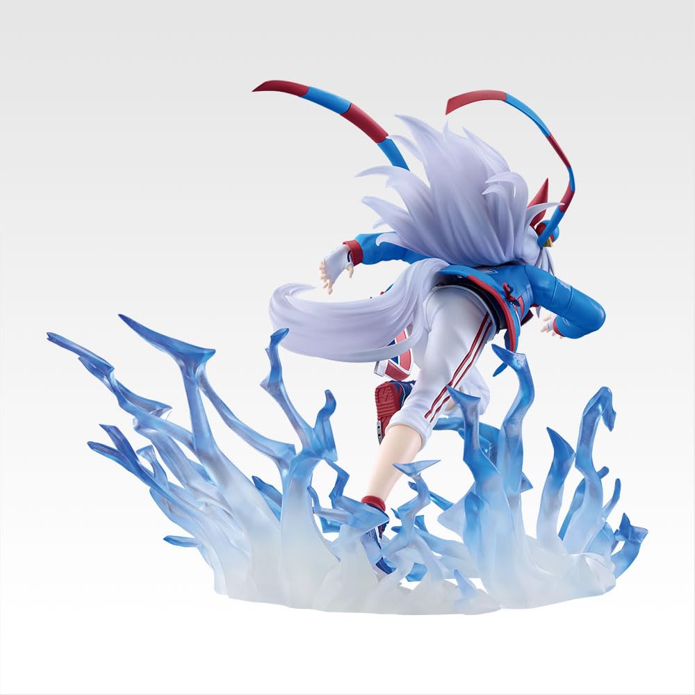 Ichiban Kuji Cinderella The Ash Monster the White Lightning Prize Tamamo Cross White Lightning Figure Gracemaster Gray vs. - B 1/7