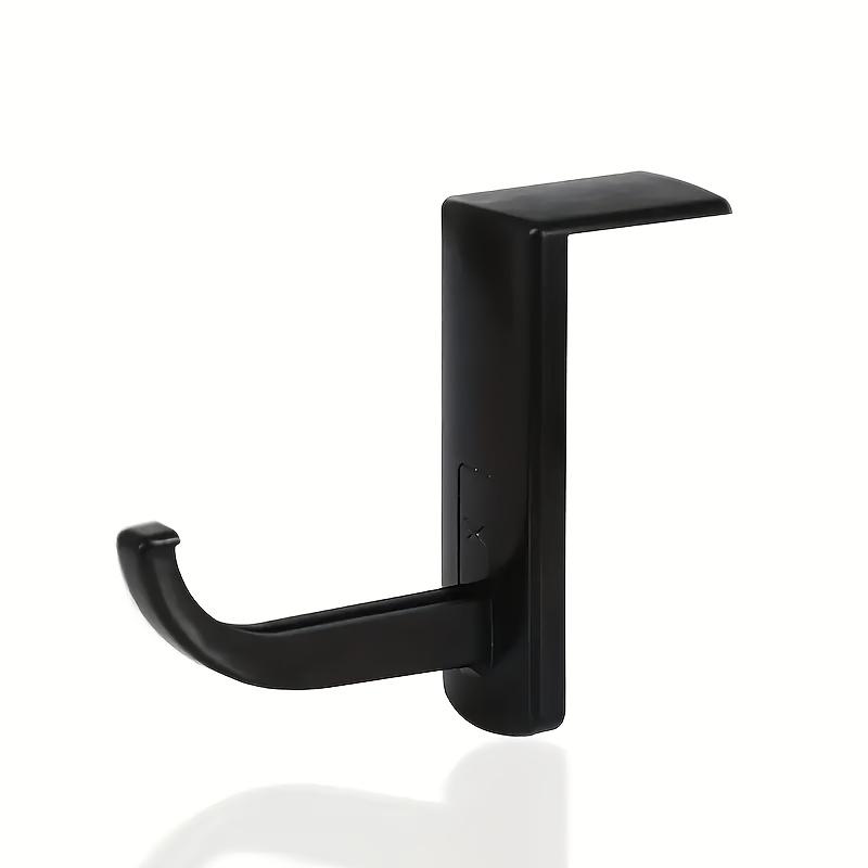 1pc Traditional Plastic Earphone Hook, Self-Adhesive, Wall Mount, Easy Install, for Home and Office Computer Storage, Utility Hooks