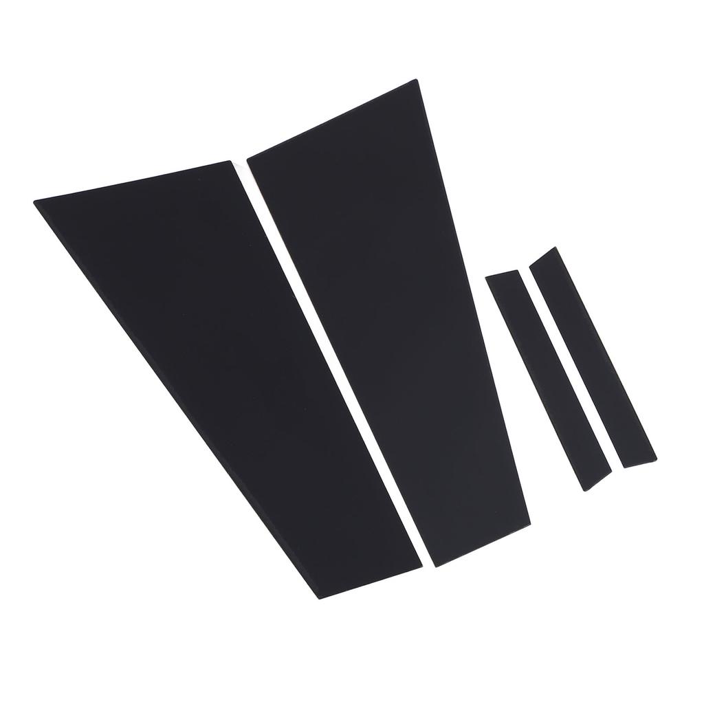 4pcs Pillar Post Trim High Strength PC Gloss Black Door Window Pillar Cover Replacement for Benz CLS class W219 2006