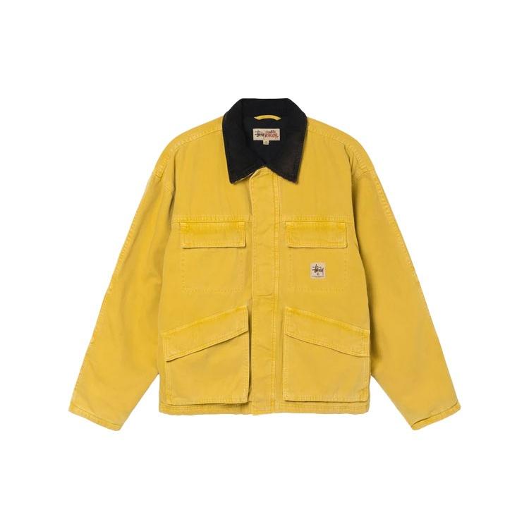 Stussy Washed Canvas Shop Jacket logo Unisex 115589