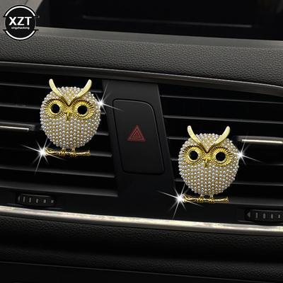 1 BUC Bufniță Perlă Decor Mașină Odorizant Auto Clip Parfum Ieșire Auto Ornamente Difuzor Aromă Auto Accesorii Interior Auto