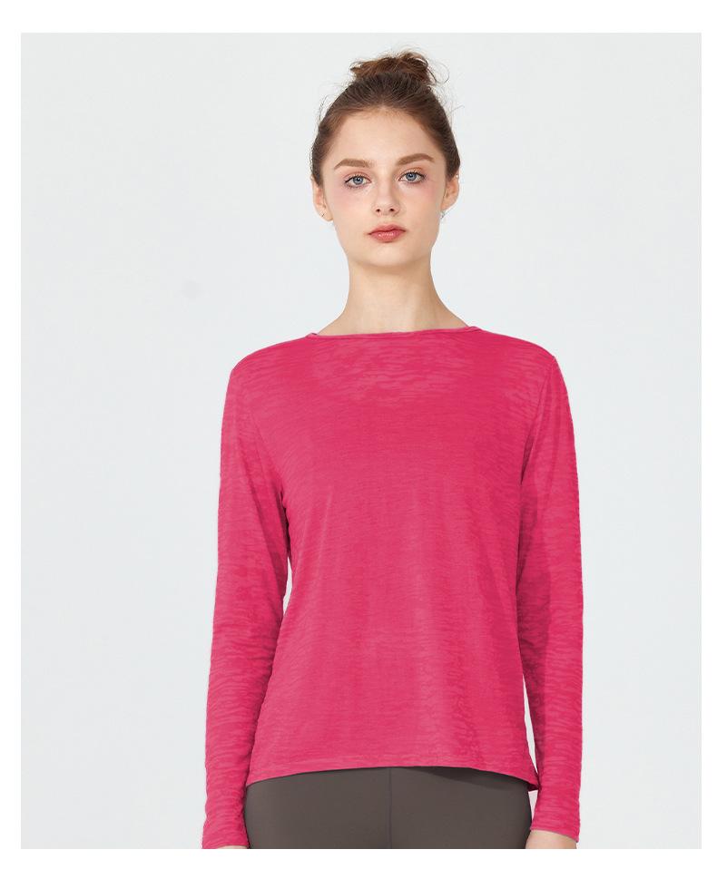 Autumn/Winter Yoga Wear: Quick-Dry Long Sleeve T-shirt Fitness Base Layer