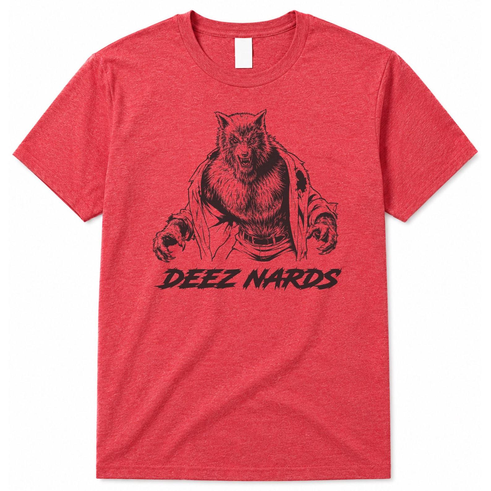 The Monster Squad Deez Nards Wolfman s Got Nards Werewolf My Name is Horace 1987 Dracula Frankenstein Mummy Goonies Sandlot Tee T Shirt S