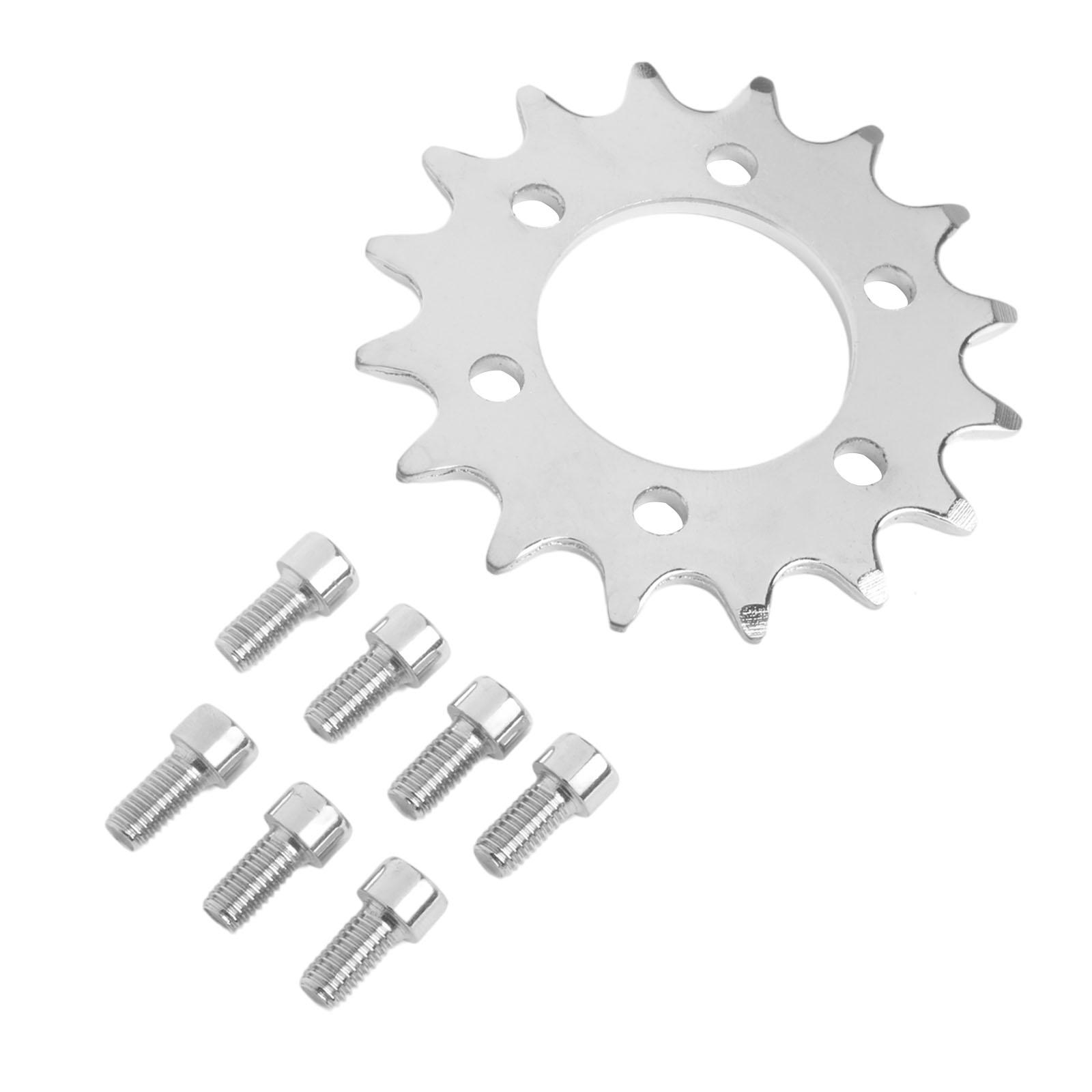 1/2 x1/8  Chain Compatible 16T Fixed Gear Bicycle Disc Brake Chain Wheel