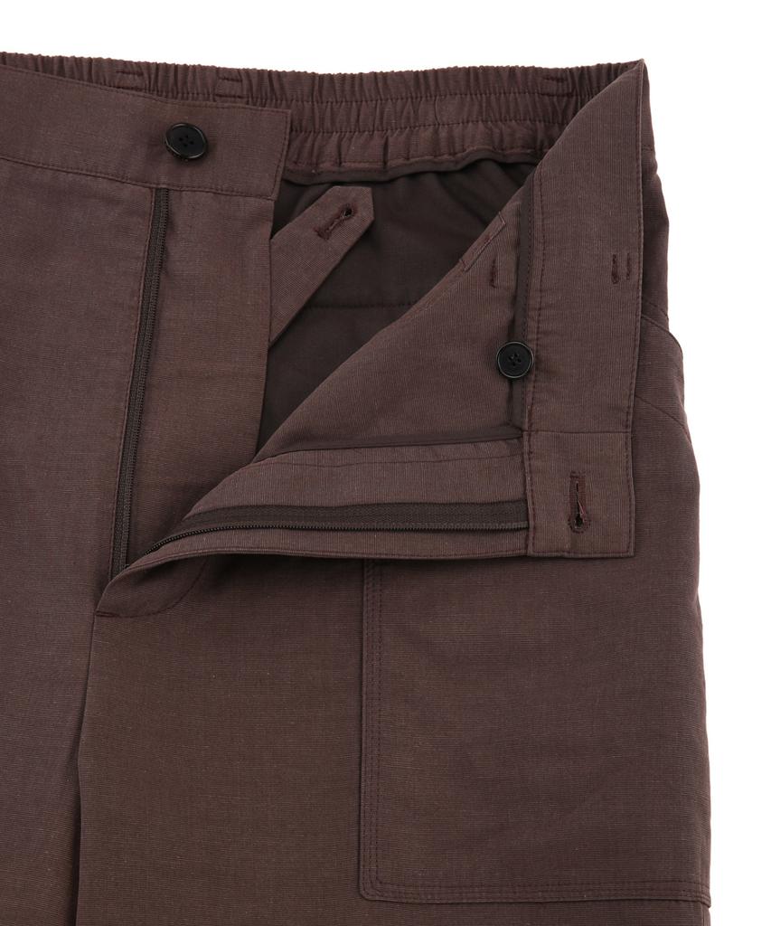Jilseutyueoteunyuyogmaen Linen Blend Set-Up Pants - Brown (Jnpa6B512W2)