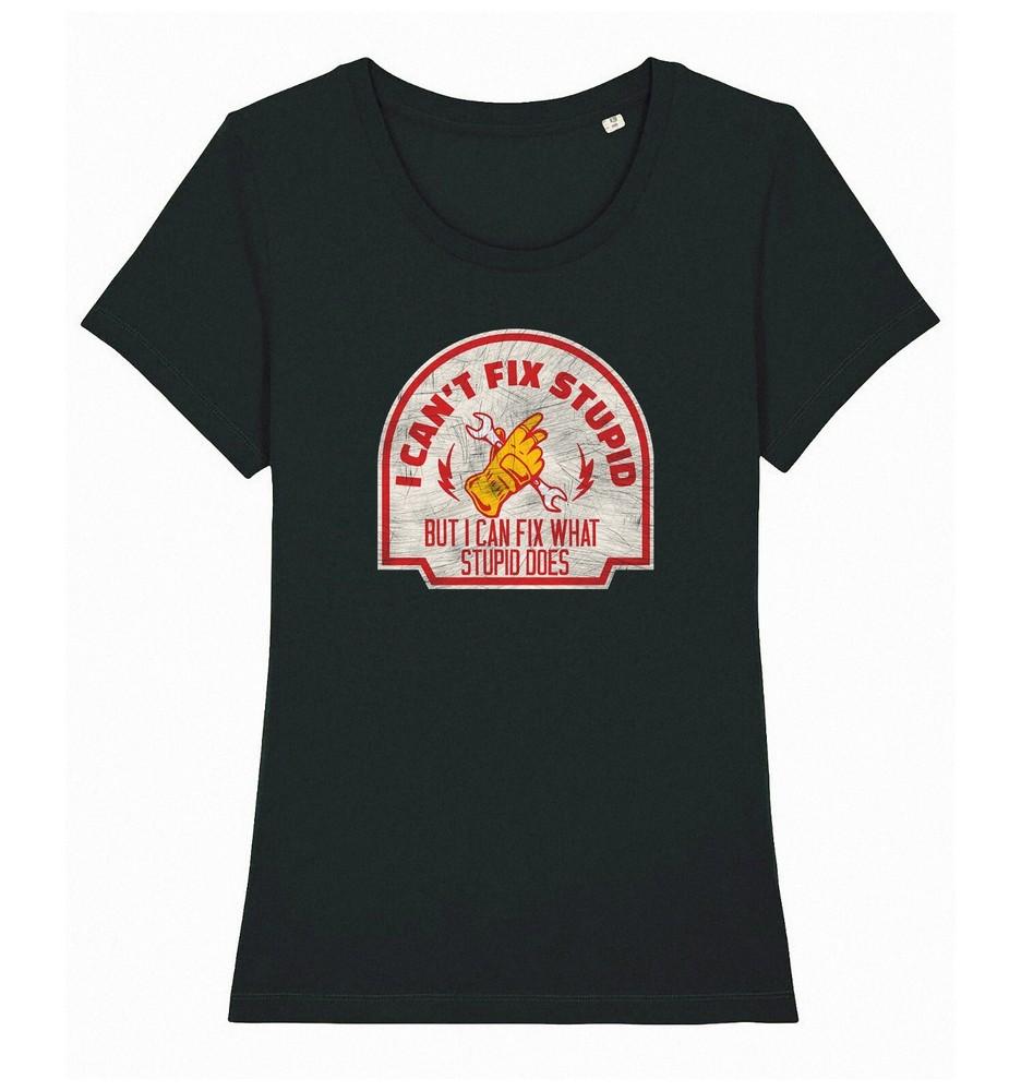 

Женская футболка БАЙКЕР Я не могу исправить глупость Мотоцикл Мотоцикл Мотоцикл Чоппер Женская XL