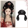 Chinese Style Hanfu Wig Headband Vintage Headwear Retro Hair Chignon Ancient Hanfu Wig  Photography