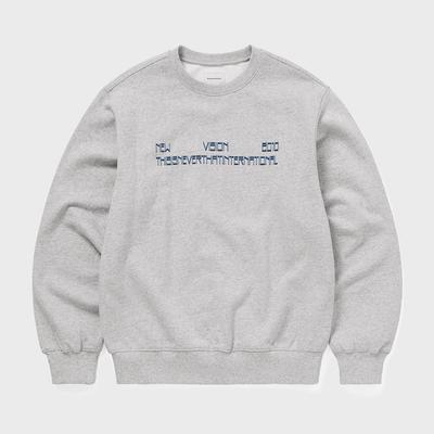 ThIs Is Never That New vIsion 2010 Crewneck Heather Grey