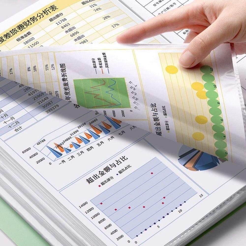 Multifunctional A4 File Paper Folder Large Capacity Document Organizer A4 File Organizer  Projects